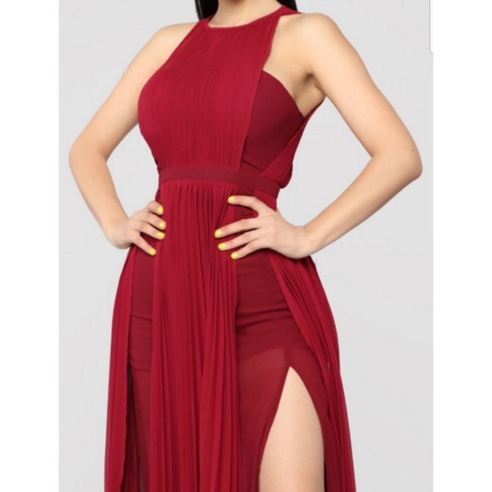 Wine red Khaleesi Dress size L